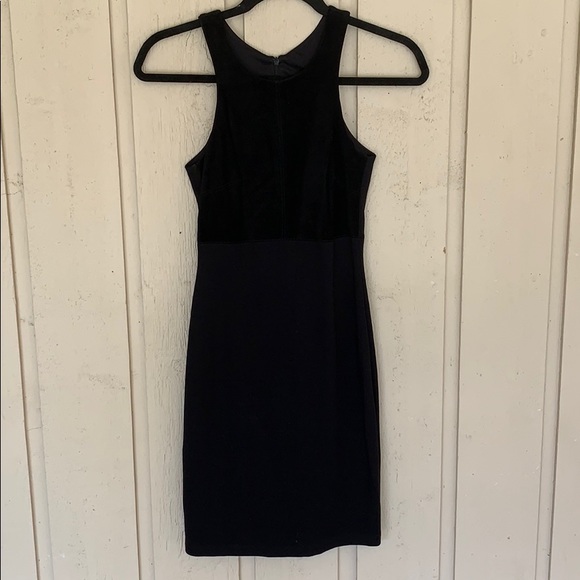 Bailey 44 Dresses & Skirts - Bailey 44 black suede accent dress
